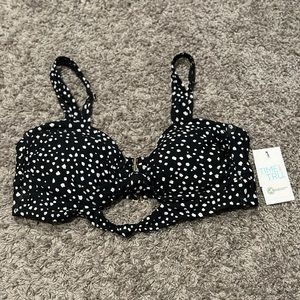 Time and Tru polka dot bikini